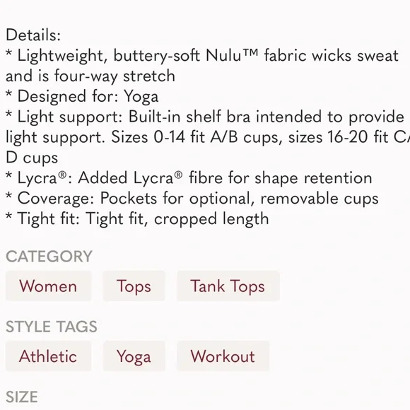 Lululemon Align tank top - Picture 5 of 8